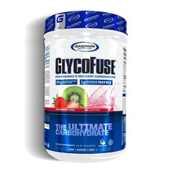 Glass of Glycofuse Strawberry Kiwi hydration showing electrolyte balance during workout