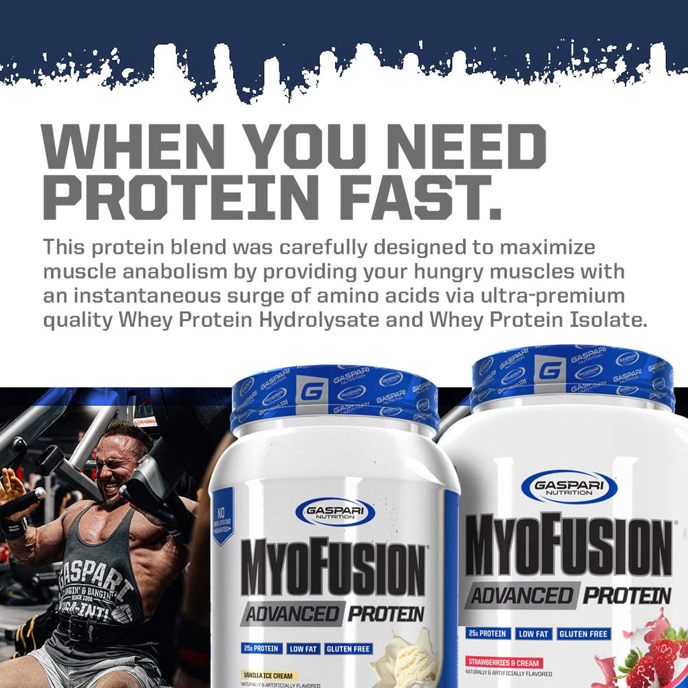 Gaspari Nutrition Myofusion Advanced Protein mixer ready for smooth shakes