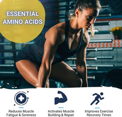 Gaspari Proven EAAs vegan fermented BCAAs label highlighting clean energy support.