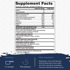 Gaspari SuperPump MAX label closeup highlighting trusted ingredient blend