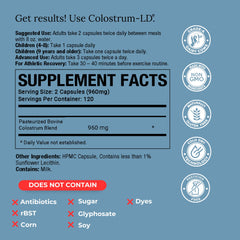 GastroDefense Colostrum-LD flash-pasteurized first milking concept image
