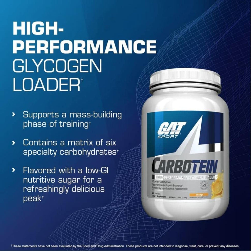 GAT SPORT Carbotein grape scoop for easy mixing during fueling