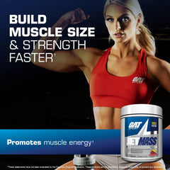 GAT SPORT JetMass Tropical Ice nutrition-closeup suggests premium creatine system use.