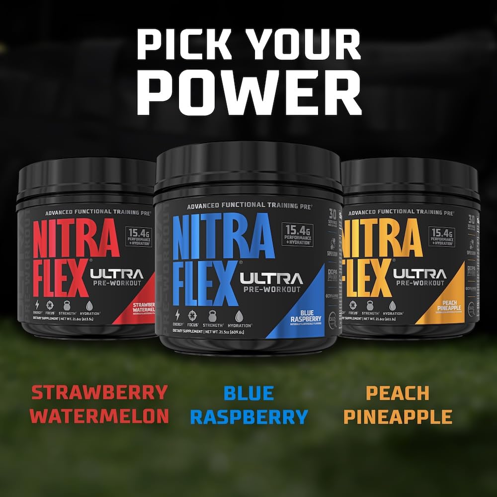 GAT SPORT Nitraflex Ultra pump closeup highlighting vascularity