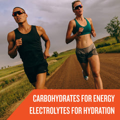 Gatorade Endurance Formula Powder Cherry mixed in water glass for endurance fueling
