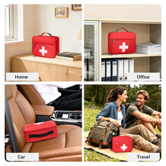 Gatycallaty compact 11x4x8 inches fits essential medical items.