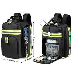 Gatycallaty reinforced straps provide comfortable carry for long shifts.