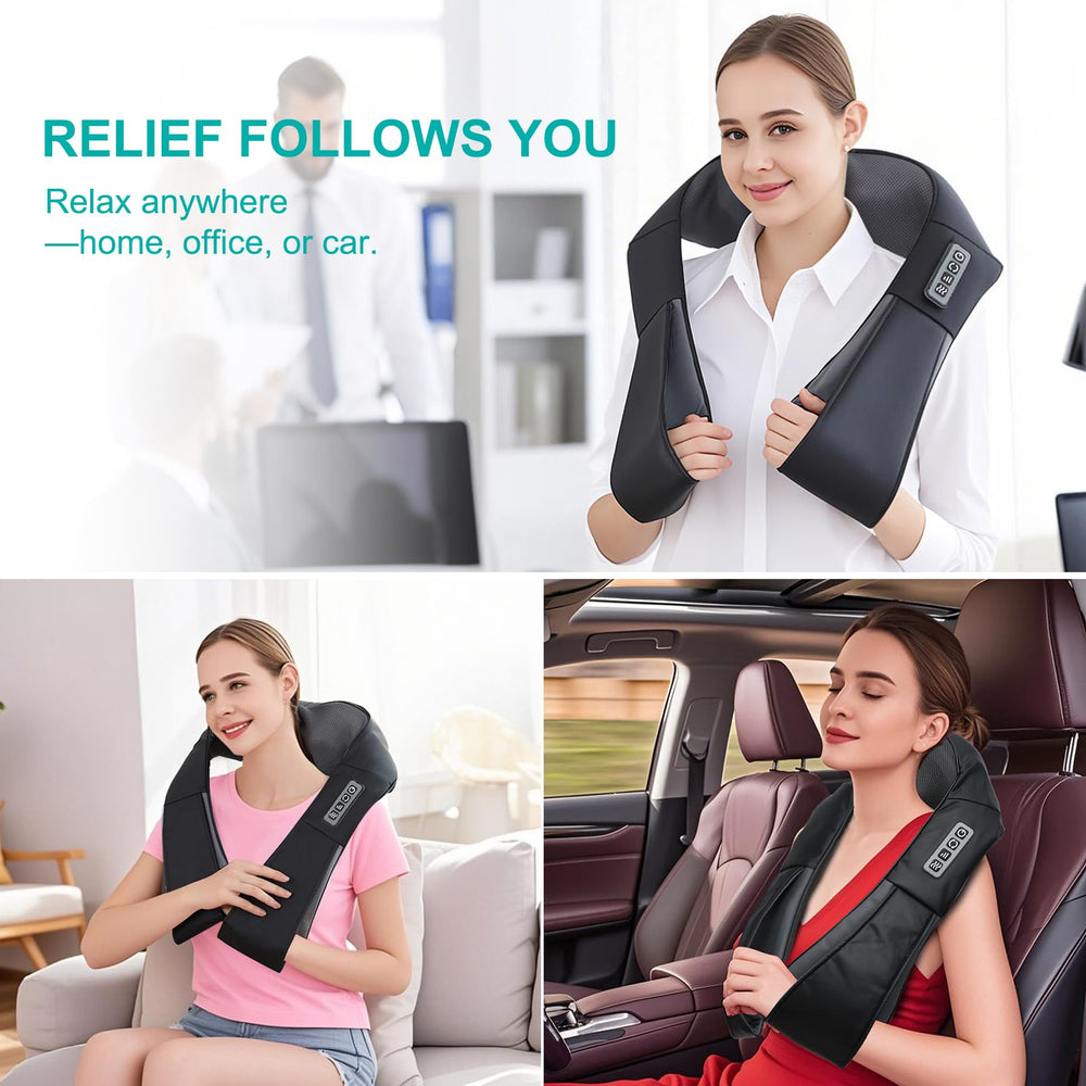 GAXEZO massager with adjustable speed levels for personalized pressure.