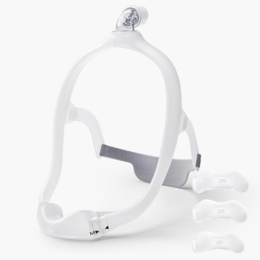 Gbbazu nasal frame for DreamWear in grey, quick replacement for a comfortable, secure fit