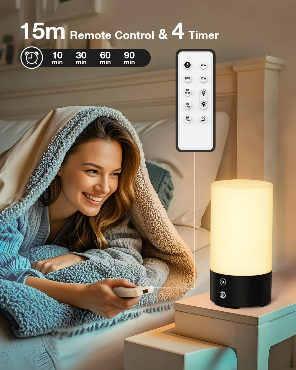 Geecent Sun Lamp timer settings help tailor sessions efficiently.