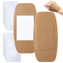 Geiserailie extra-large bandage on skin for wide wound coverage