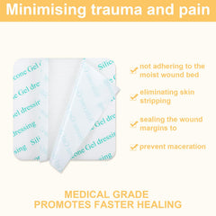 Geiserailie silicone dressing waterproof and breathable for daily wear