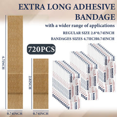 Geiserailie non-latex fabric bandage with breathable elasticity