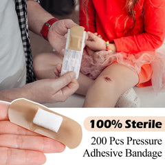 Geiserailie waterproof bandage closeup shows water resistance and breathability for daily use.