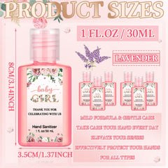Gejoy bulk 48-pack baby girl shower favors, ready to share.