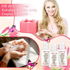 Gejoy flower-pattern label adds an elegant touch to party favors.