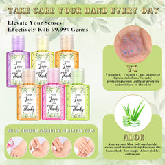 Gejoy pocket-size 1oz sanitizer bottle for convenient on-the-go cleansing.