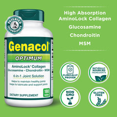 Genacol Optimum AminoLock collagen peptides illustration