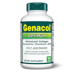 Genacol Optimum bottle front view ready for daily use