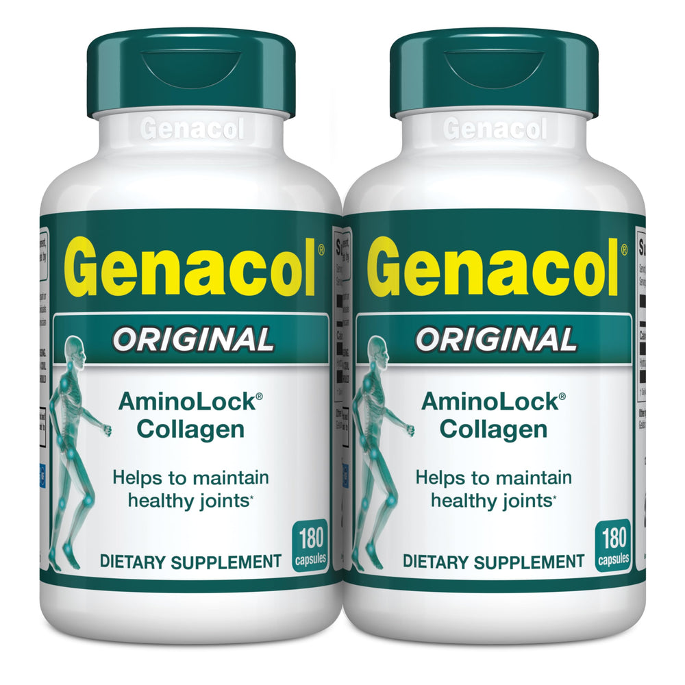 Genacol Original bottle front view highlighting daily joint support.
