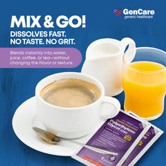 GenCare sugar-free, grit-free laxative powder that doesn't change taste