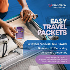 GenCare unflavored laxative powder suitable for grit-free mixing