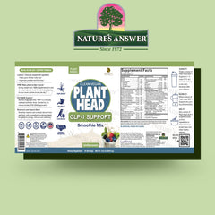 Genceutic Naturals Plant Head GLP-1 Support scoop for easy daily protein addition.