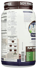 Scoop of Genceutic Naturals Plant Head Protein chocolate ready to blend into shakes