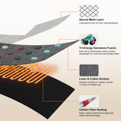General Armor far-infrared therapy action for deeper muscle warmth and comfort