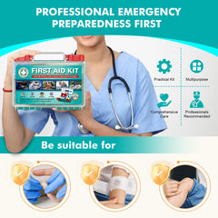 General Medi emergency-ready kit ideal for travel and home use