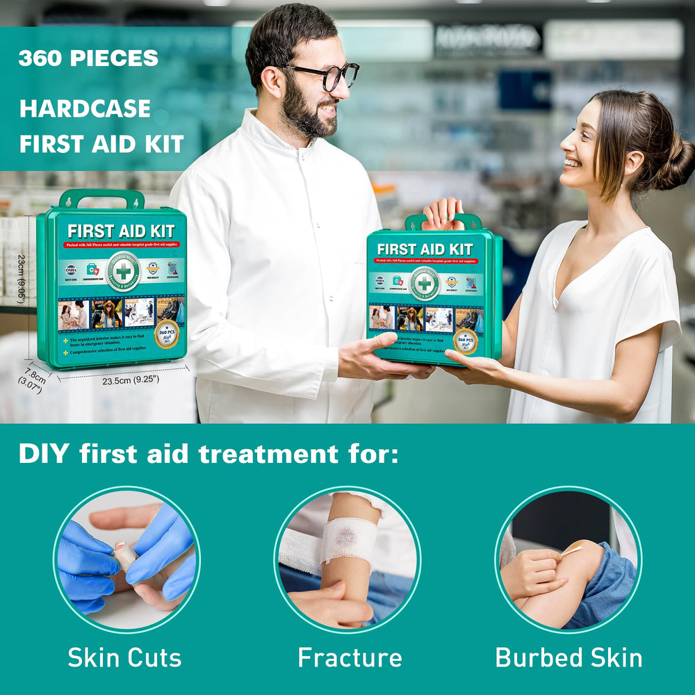 General Medi home and office kit stored for easy access.