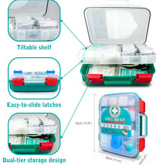 General Medi hospital-grade supplies neatly organized for fast access.