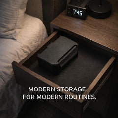 Generic compact design fits neatly in drawers and bags for fridge storage