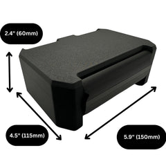 Generic case closed with secure lid ideal for daily home storage