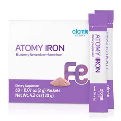 Generic A.T.O.M.Y. Iron blueberry stick on-the-go iron support