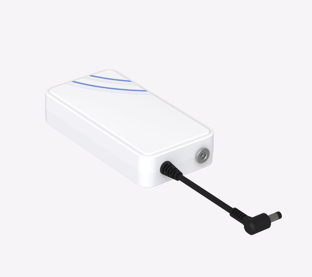 NT05/NT03 battery charging setup for quick recharge and ready use.