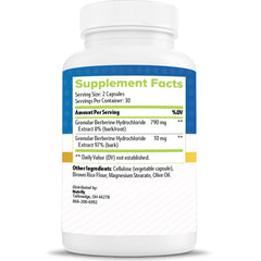 Generic Berbacil capsules close-up showing 800mg strength for easy daily use