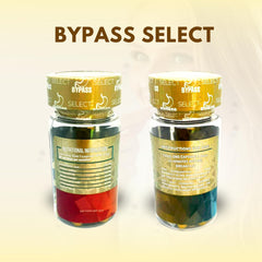Generic Bypass Select capsules visible for easy daily dosing