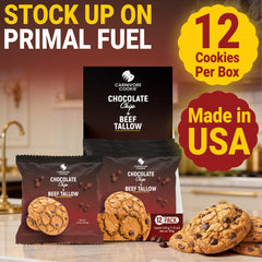 Generic Carnivore Cookies bite shot promising satisfying protein-forward indulgence