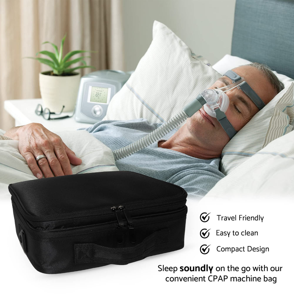 Generic Chill CPAP travel bag adjustable dividers fit different machine sizes.