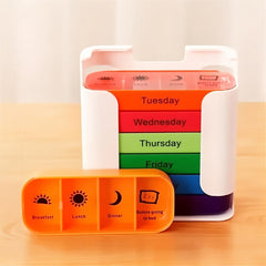 Generic compact organizer with non-slip base stays stable on any surface