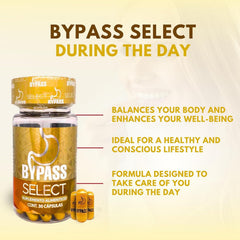 Generic Dendas Bypass Duo Pack display showing day and night wellness together.