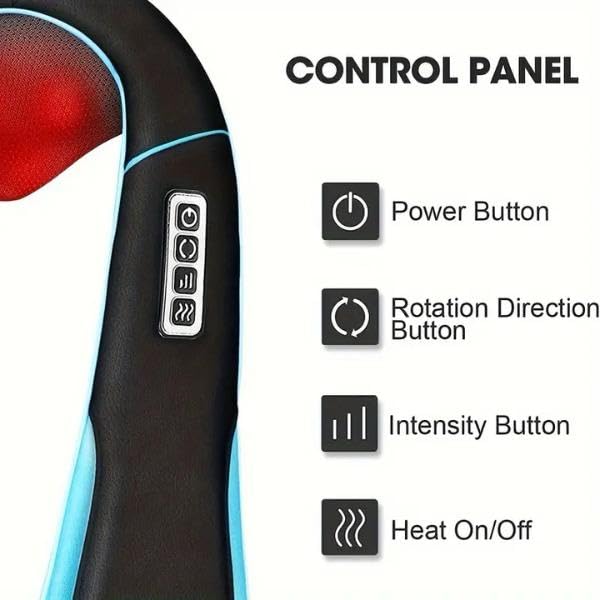 Ergonomic design shown for home, office and car use