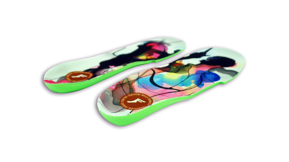 Generic FP Insoles Elite heel-cup emphasizes improved stability and arch alignment