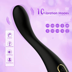Generic Handheld Electric Massager with a quiet, powerful action for home or office use