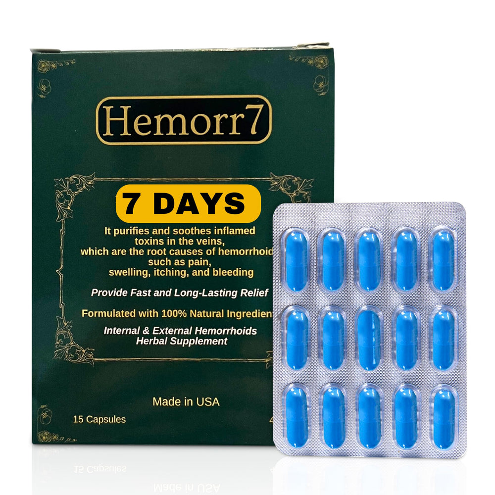 Generic Hemor7 customer testimonials graphic signals trusted relief stories