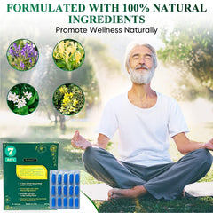 Generic Hemor7 label front displaying detox concept and product name