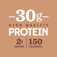 Generic High Protein Chocolate Shake eight-pack display for on-the-go nutrition