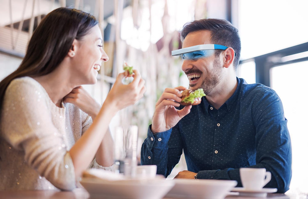 Generic Light Therapy Glasses help ease travel fatigue and jet lag exposure.