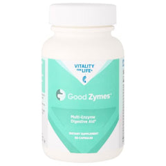 Generic Melaleuca Good Zymes bottle with 60 capsules for daily digestion support